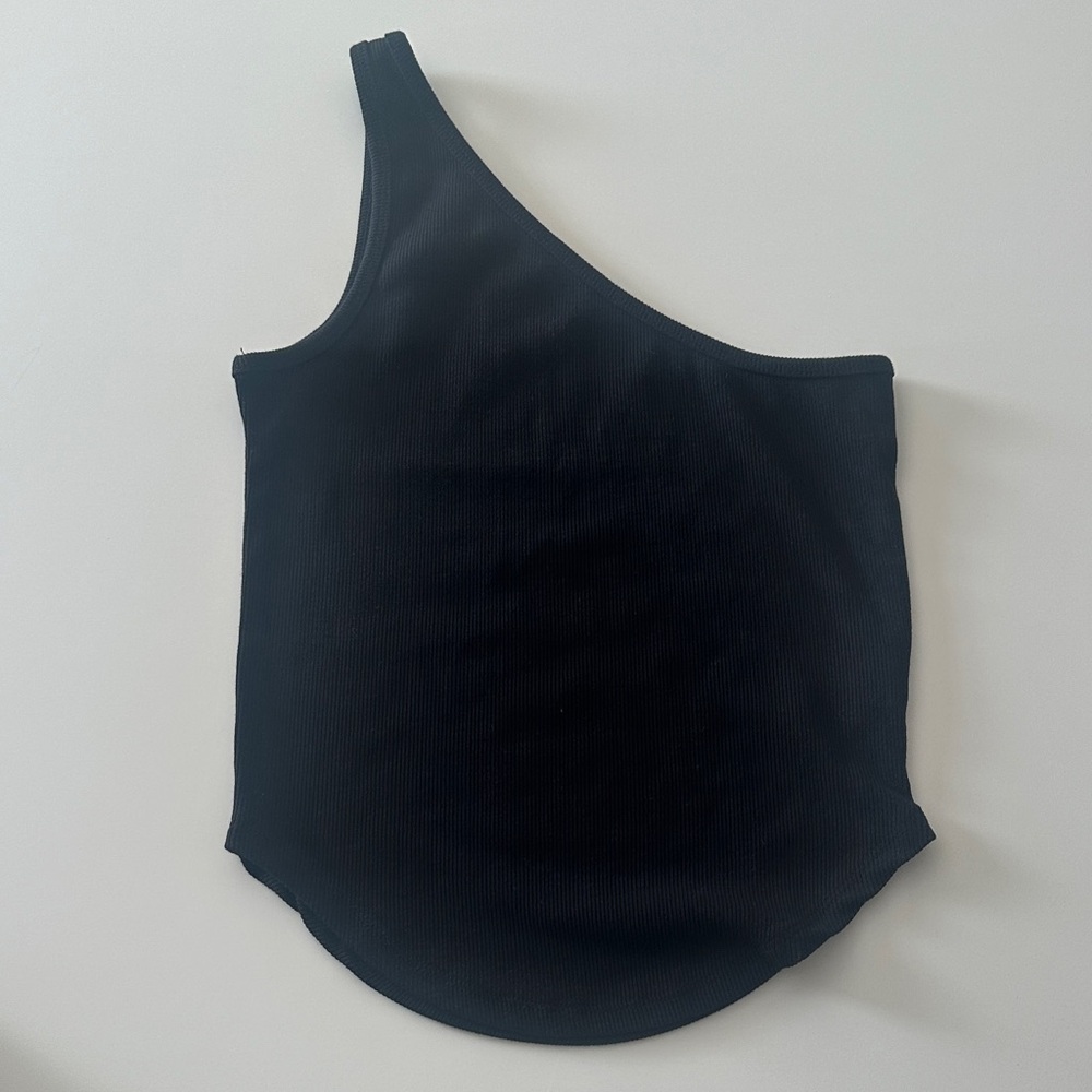 Forever 21 Black Ribbed Top